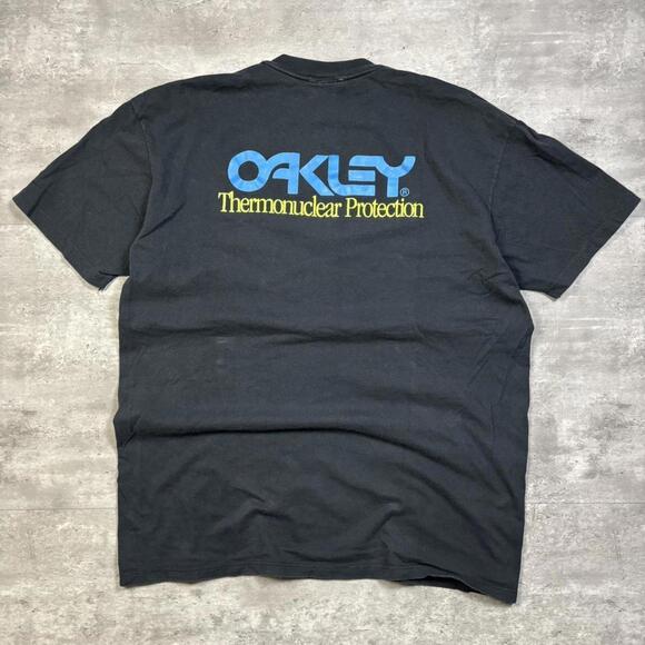 Vintage 90’s Black Oakley Software Tee - Picture 5 of 7